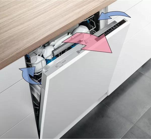 Electrolux ESF7552ROX Semi-integrated dishwasher cm. 60 - 13 place settings - anti-fingerprint stainless steel - Image 12