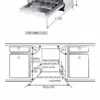 Samsung DW60M6050SS built-in dishwasher cm. 60 - 14 place settings - silver in stainless steel - Image 9