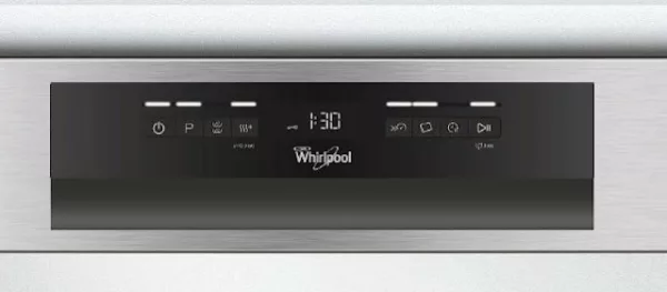 Whirlpool WSBC3M17X built-in dishwasher cm. 45 - 10 covered - stainless steel - Image 2