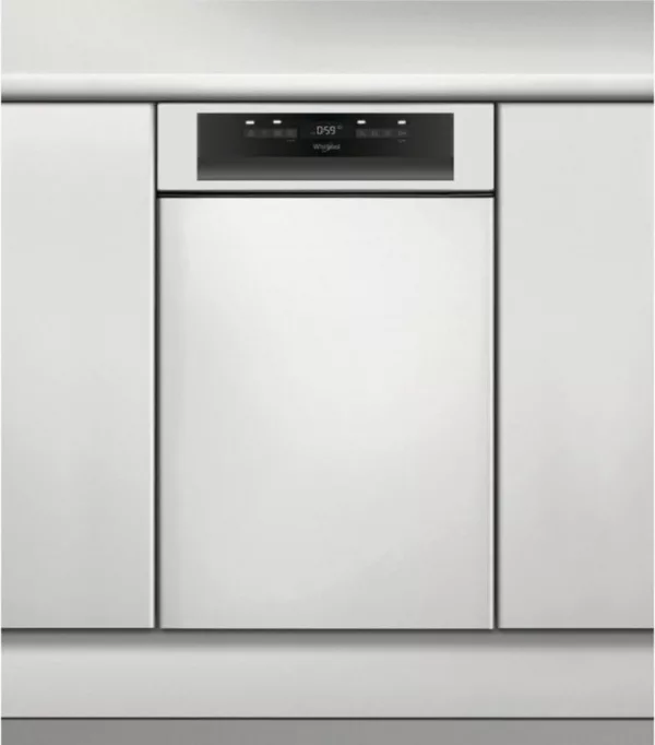 Whirlpool WSBO3O23PFX built-in dishwasher cm. 45 - 10 covered - stainless steel