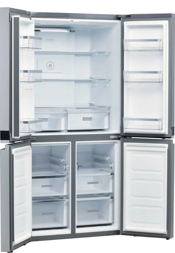 Whirlpool WQ9B2L Freestanding refrigerator with freezer - cm 91 h 187 - lt. 591 - stainless steel - Image 4