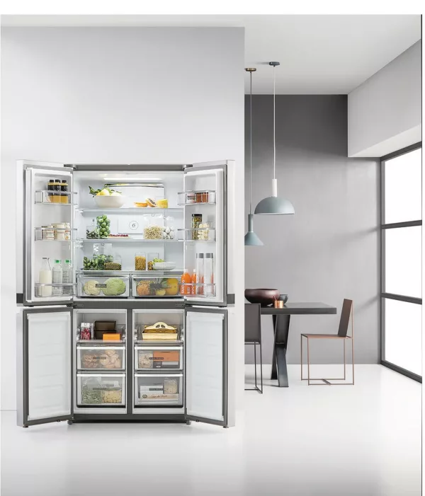 Whirlpool WQ9B2L Freestanding refrigerator with freezer - cm 91 h 187 - lt. 591 - stainless steel - Image 7