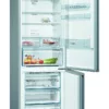 Bosch KGN49XLEA Series 4 refrigerator with freezer compartment cm. 70 - h. 203 - 435 lt. - stainless steel - Image 2