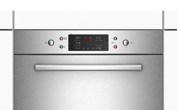 Bosch SKE52M75EU Series 6 Partially integrated dishwasher cm. 60 – 6 place settings – front made of stainless steel - Image 3