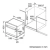 Bosch SKE52M75EU Series 6 Partially integrated dishwasher cm. 60 – 6 place settings – front made of stainless steel - Image 2