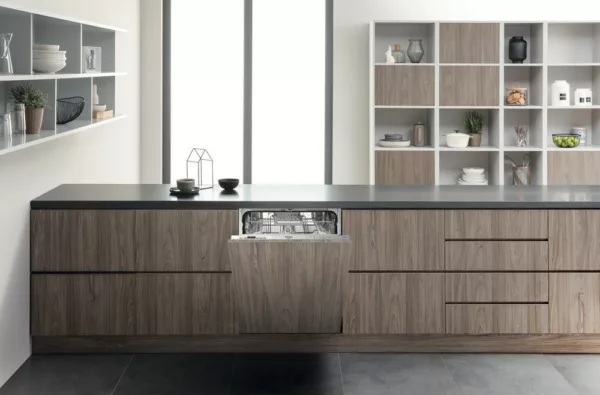 Hotpoint Ariston HIS 7030 WEL Total integrated dishwasher cm. 60 - 14 covered - sliding hinges - Image 3
