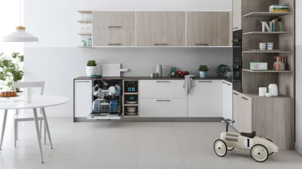 Indesit DIC 3C24 A Total integrated dishwasher cm. 60 - 14 place settings - Image 4
