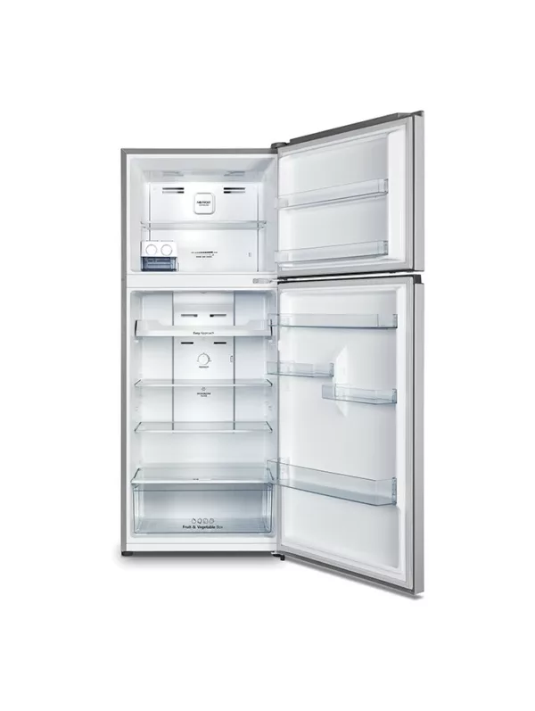 Hisense RT488 refrigerator with freezer compartment cm. 70 h 172 - lt. 375 - stainless steel - Image 5