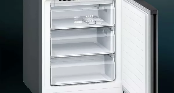 Siemens KG49NXXEA Iq300 refrigerator with freezer 70 cm h 203 - 435 l - black - Image 4
