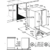 Electrolux EEA71210L Total integrated dishwasher cm. 45 - 9 covered - sliding hinges - Image 8