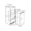 Aeg SKB512E1AS Built-in refrigerator cm. 54 hours. 122 - according to 207 - Image 2