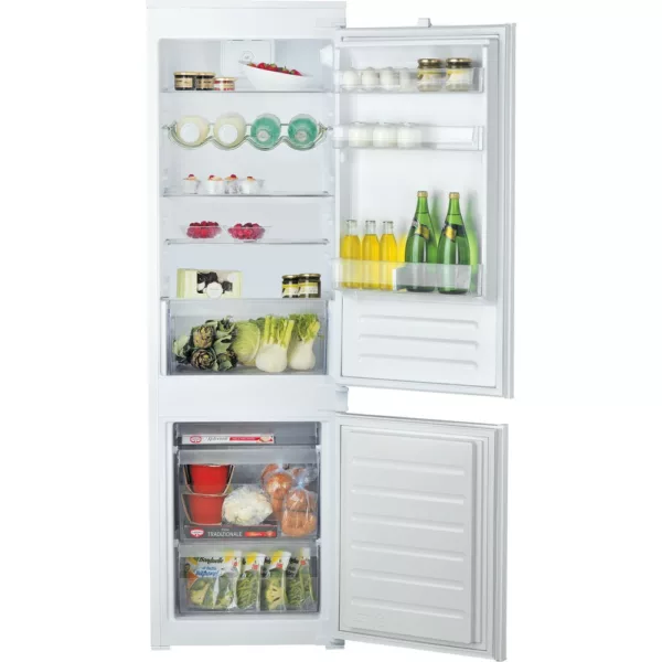 Hotpoint Ariston BCB7030D2 Built-in refrigerator with freezer cm. 56 h. 177 - according to 273