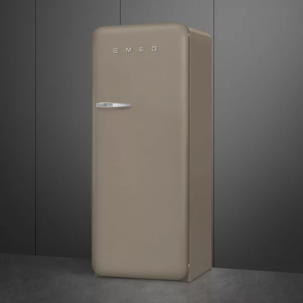 Smeg FAB28RDTP5 50'S Style Freestanding refrigerator with freezer 60 cm h 150 - lt. 270 - matt taupe - Image 4