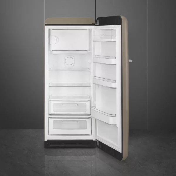 Smeg FAB28RDTP5 50'S Style Freestanding refrigerator with freezer 60 cm h 150 - lt. 270 - matt taupe - Image 5