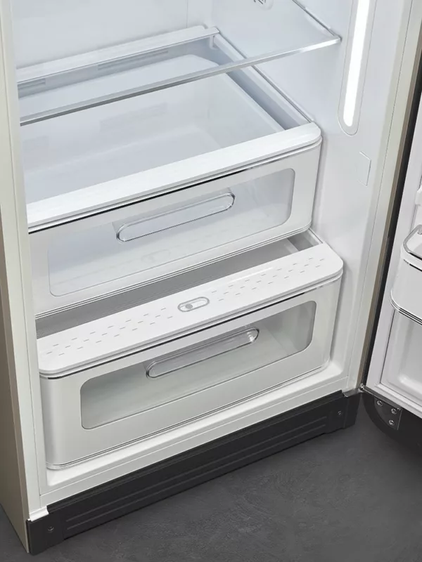 Smeg FAB28RDTP5 50'S Style Freestanding refrigerator with freezer 60 cm h 150 - lt. 270 - matt taupe - Image 8