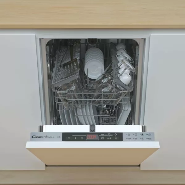 Candy CDIH2T1047 Total integrated dishwasher cm. 45 - 10 covered