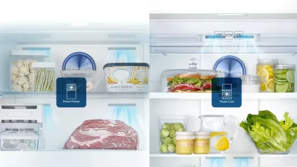 Samsung RT50K6335EF 6000 Freestanding refrigerator with freezer - cm. 79 h 178 - lt. 500 - sand - Image 7