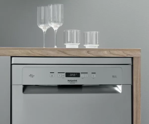 Hotpoint Ariston HFC3C26CWX Freestanding dishwasher cm. 60 - 14 covered - stainless steel - Image 3
