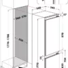 Whirlpool ART 6603 SF1 refrigerator with freezer cm. 54 hours. 177 - according to 273 - Image 3