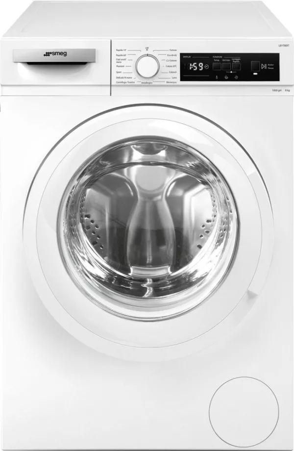 Smeg LB1T80IT washing machine cm. 60 - capacity 8 kg - white