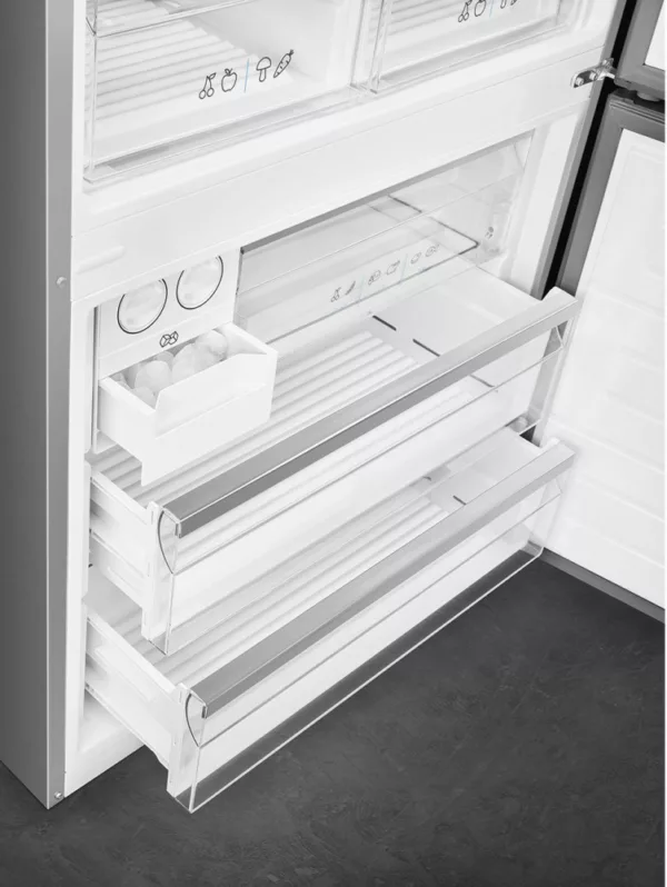 Smeg FC84EN4HX Freestanding refrigerator - cm. 84 h 186 - lt. 564 - anti-fingerprint stainless steel - Image 6