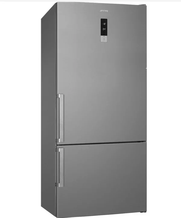 Smeg FC84EN4HX Freestanding refrigerator - cm. 84 h 186 - lt. 564 - anti-fingerprint stainless steel