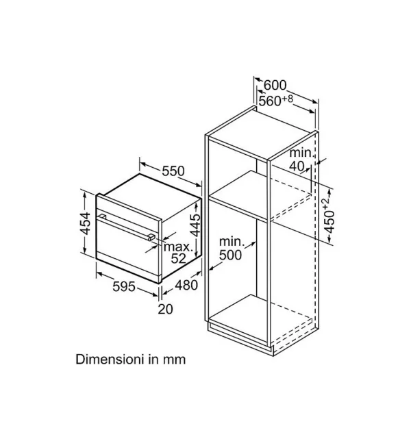 Siemens SK75M522EU Iq500 Partially integrated dishwasher 60 cm h 45 - 6 covered - stainless steel - Image 9