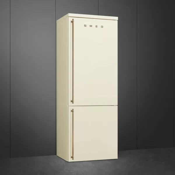 Smeg FA8005RPO5 Coloniale Freestanding refrigerator with freezer cm. 70 hours 196 - according to 481 - cream - Image 2