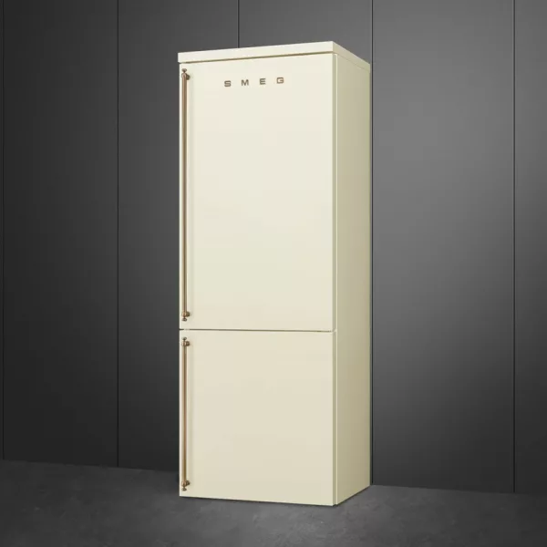 Smeg FA8005RPO5 Coloniale Freestanding refrigerator with freezer cm. 70 hours 196 - according to 481 - cream - Image 3