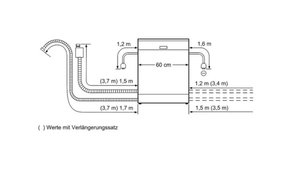 Siemens SN63HX52AE Iq300 Total integrated dishwasher cm. 60 - 13 covers - Image 10