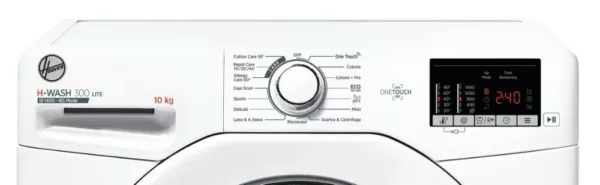 Hoover H3W 4102DE/1-11 H-Wash 300 Lite washing machine cm. 60 - capacity 10 kg - white - Image 3