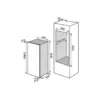 Electrolux KRB3AE12S refrigerator cm. 54 h 122 - according to 208 - Image 3