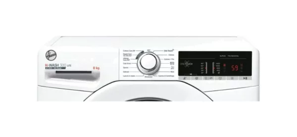 Hoover H3W48TE11 H-Wash 300 Lite washing machine cm. 60 - capacity 8 kg - white - Image 2