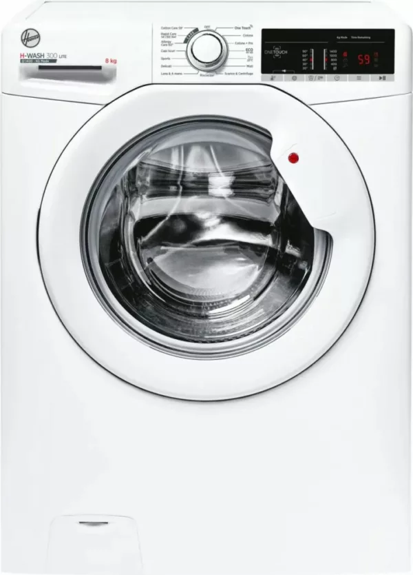 Hoover H3W48TE11 H-Wash 300 Lite washing machine cm. 60 - capacity 8 kg - white