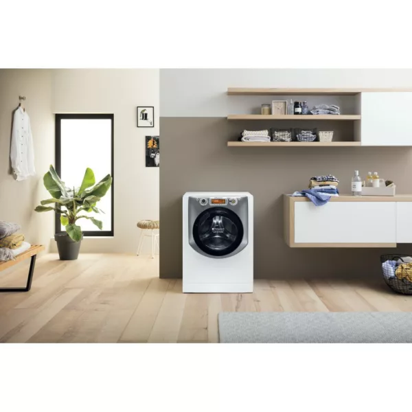 Hotpoint Ariston AQSD723EU/AN Aqualtis Slim washing machine cm. 60 - depth cm. 45 - capacity 7 kg - white - Image 2