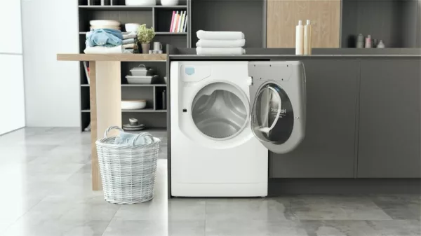 Hotpoint Ariston AQSD723EU/AN Aqualtis Slim washing machine cm. 60 - depth cm. 45 - capacity 7 kg - white - Image 7