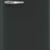 Smeg FAB28RDBLV5 50'S Style Freestanding refrigerator with freezer cm. 60 hours. 153 - lt. 270 - black velvet