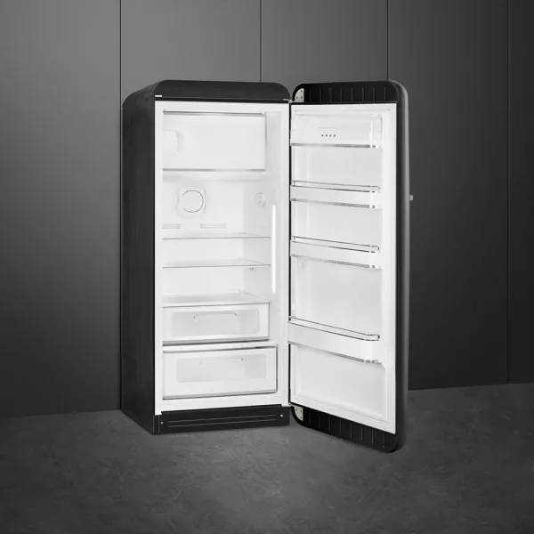 Smeg FAB28RDBLV5 50'S Style Freestanding refrigerator with freezer cm. 60 hours. 153 - lt. 270 - black velvet - Image 5
