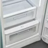 Smeg FAB28RDEG5 50'S Style Freestanding refrigerator with freezer cm. 60 hours. 153 - lt. 270 - emerald green - Image 9
