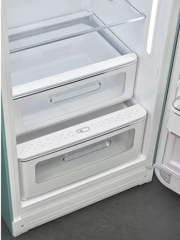 Smeg FAB28RDEG5 50'S Style Freestanding refrigerator with freezer cm. 60 hours. 153 - lt. 270 - emerald green - Image 9