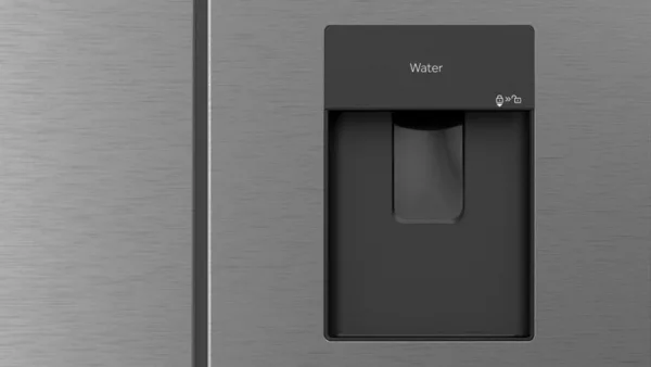 Haier HSR3918EWPG Side by side refrigerator with freezer - cm. 91 h 177 - according to 521 - aluminum - Image 5