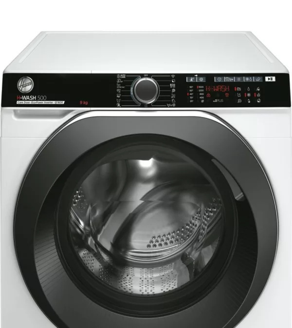 Hoover HWPD 69AMBC/1-S H-Wash 500 washing machine cm. 60 - capacity 9 kg - white - Image 3