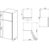 Smeg FD70EN4HM Universal Freestanding refrigerator with freezer cm. 70 hours. 183 - according to 434 - marble effect - Image 3