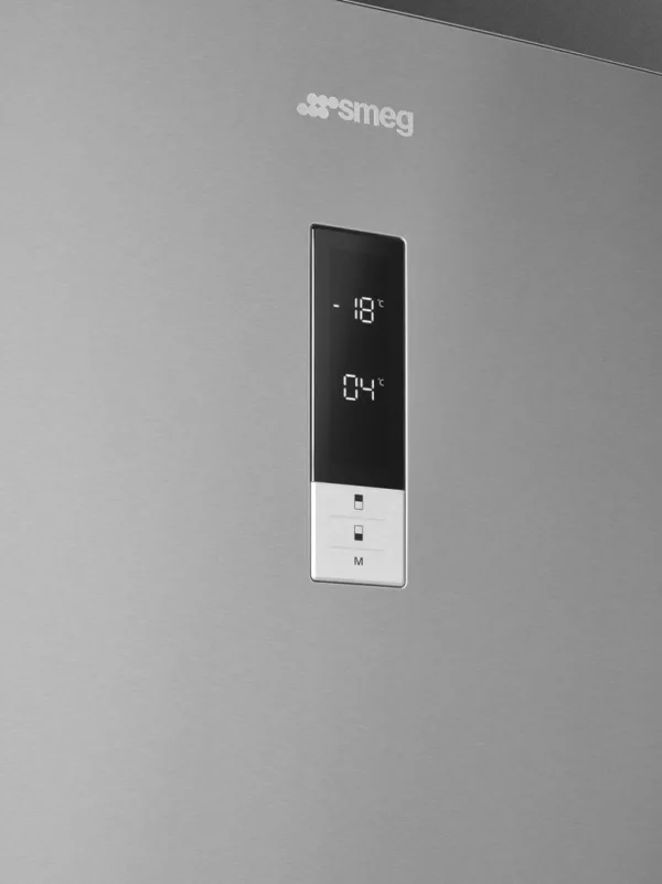 Smeg FD84EN4HX Universal Freestanding refrigerator with freezer cm. 84 hours. 186 - according to 586 - stainless steel - Image 2