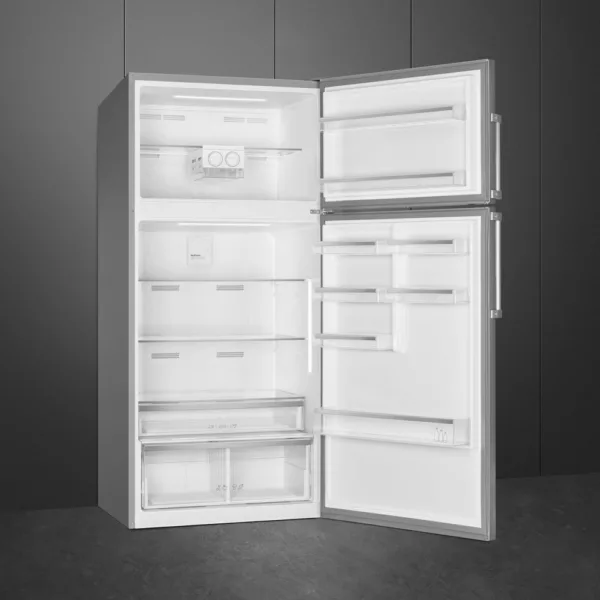 Smeg FD84EN4HX Universal Freestanding refrigerator with freezer cm. 84 hours. 186 - according to 586 - stainless steel - Image 3