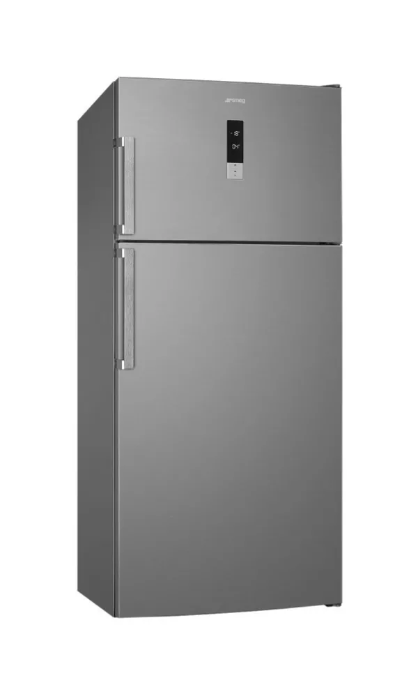 Smeg FD84EN4HX Universal Freestanding refrigerator with freezer cm. 84 hours. 186 - according to 586 - stainless steel