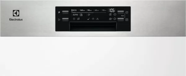 Electrolux KEAC7200IX 300 Pro Airdry Partially integrated dishwasher cm. 60 - 13 place settings - front panel made of stainless steel - Image 2