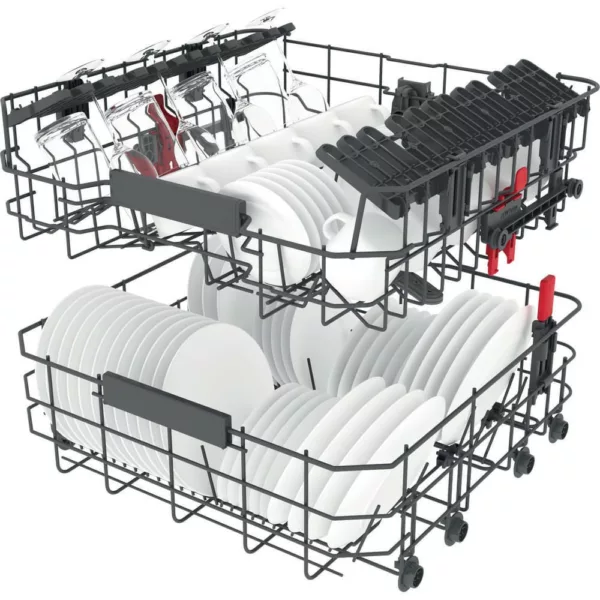 Whirlpool WFC 3C26 PF X Freestanding dishwasher cm. 60 - 14 covered - stainless steel - Image 9