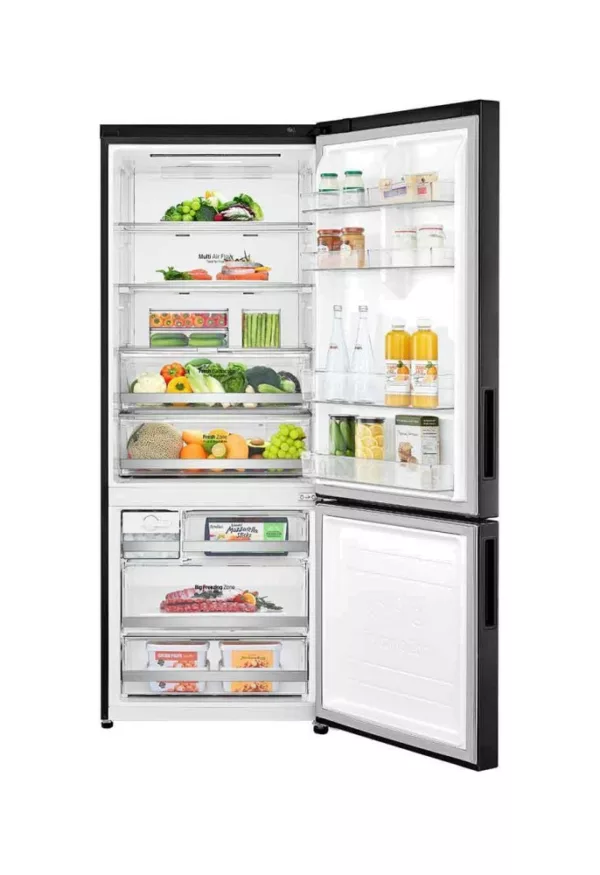 Lg GBB569MCAMN Freestanding refrigerator with freezer – cm. 70 hours 185 - lt. 462 - matt black - Image 2
