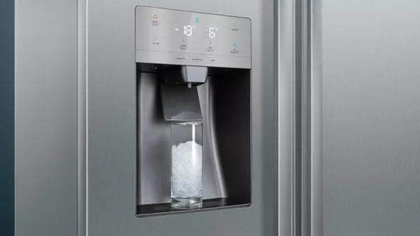 Siemens KA93DAIEP Iq500 side by side refrigerator with freezer cm. 91h. 178 - lt. 562 - anti-fingerprint stainless steel - Image 4